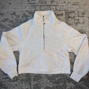 Lulu Lemon Cropped Scuba Half Zip